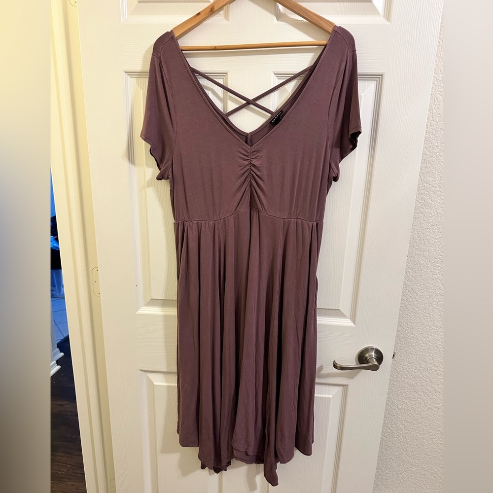 Torrid Semi Sharkbite Dress - 1